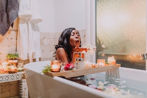 Enjoy A Cannabis-Infused At-Home Spa Day This Valentine’s Day