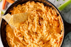 Infused Buffalo Chicken Dip