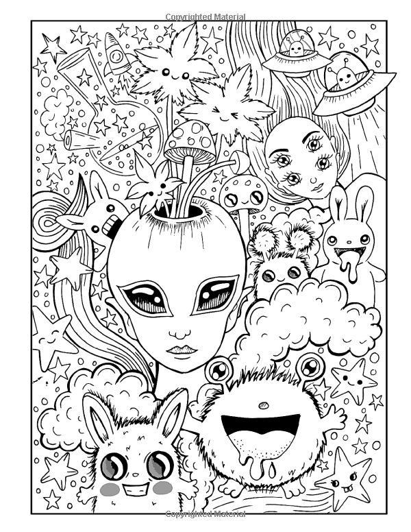 Best Stoner Coloring Books: Free Printable Pages