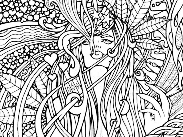 6 Marijuana Coloring Pages You Can Print For Free
