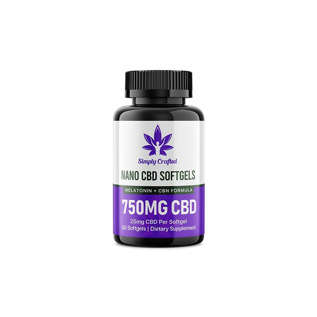 Nano CBD + CBN Softgels With Melatonin