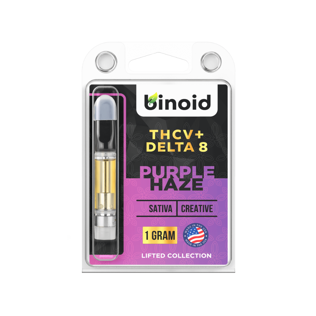 Purple Haze THCV + Delta 8 Vape Cartridge