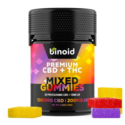 Binoid CBD Delta 9 THC Gummies