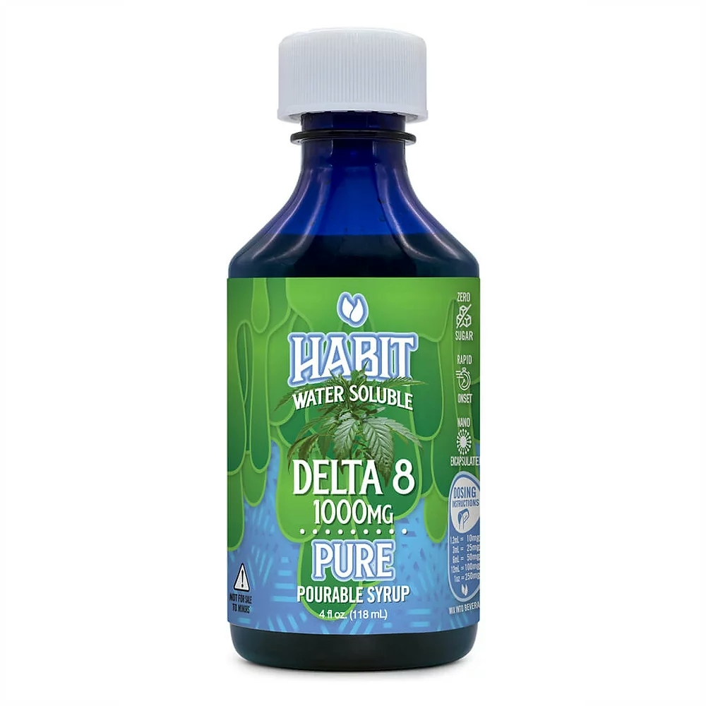 Delta 8 THC Sugar-Free Pure Syrup