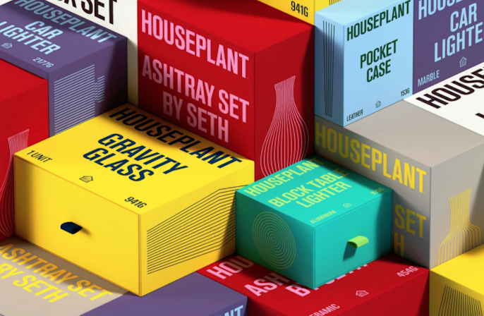 Seth Rogen’s Houseplant Launches Package Redesign That Look Like LEGO Bricks