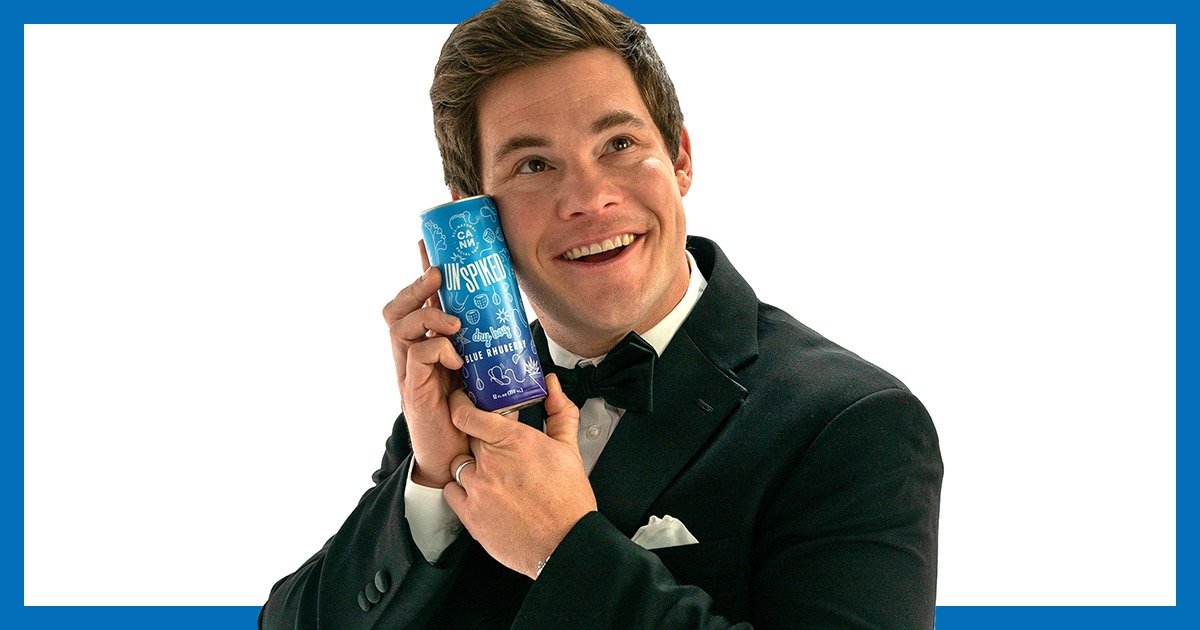 Actor & Comedian Adam DeVine Partners With Cann For “Blue Rhudbarry” THC & THC-Less Beverages
