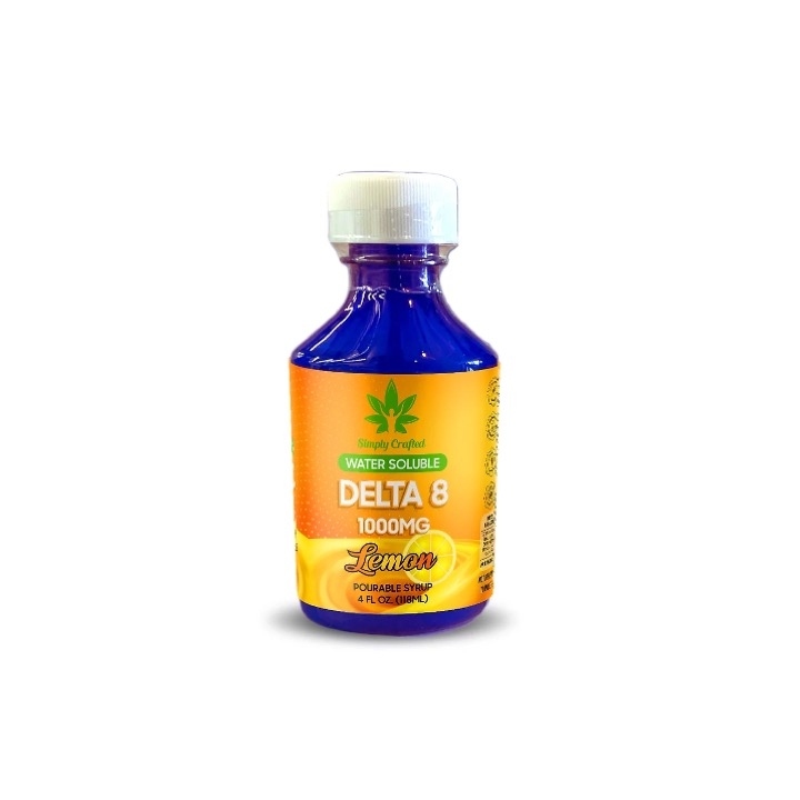 1000mg Delta-8 Syrup | Lemon