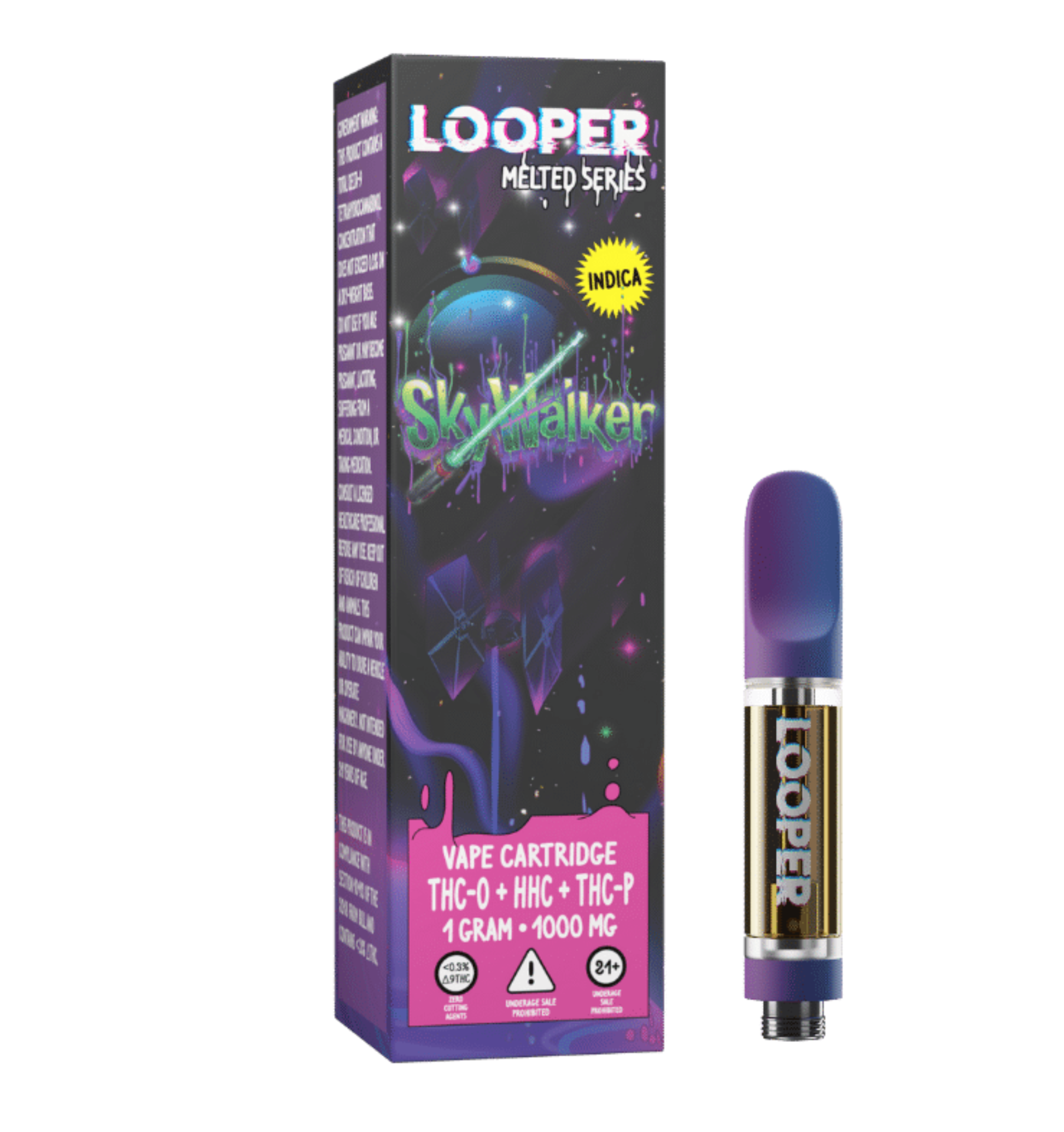 DIMO Looper Melted Series Vape Cartridge: Girl Scout Cookies