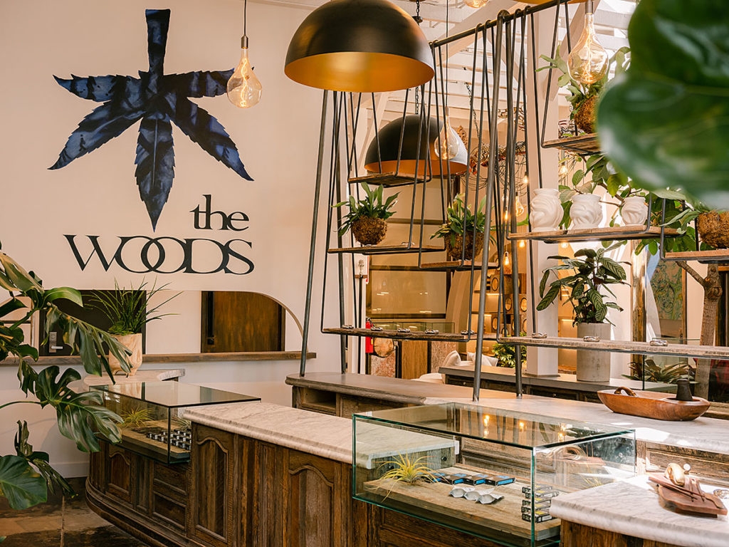 The Woods Woody Harrelson cannabis dispensary