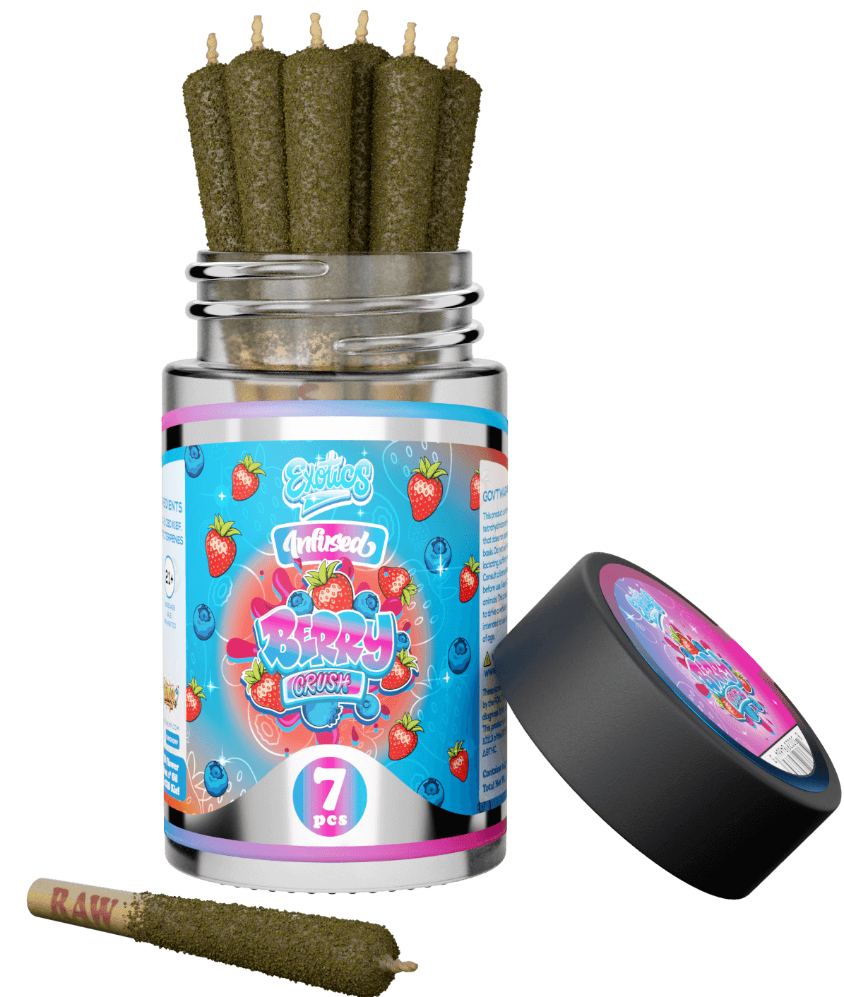 Delta-8 Exotic Pre-Rolls 3.5g