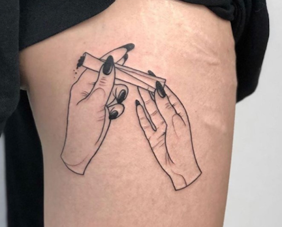 High Culture: The Coolest Weed Inspired Tattoos In The World | Herb
