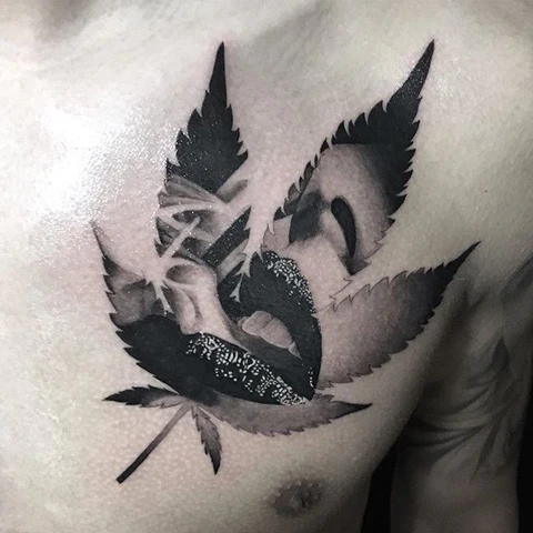 Tattoo uploaded by Sherri Austria Portela • #weed #marijuana #realism  #realismtattoo • Tattoodo