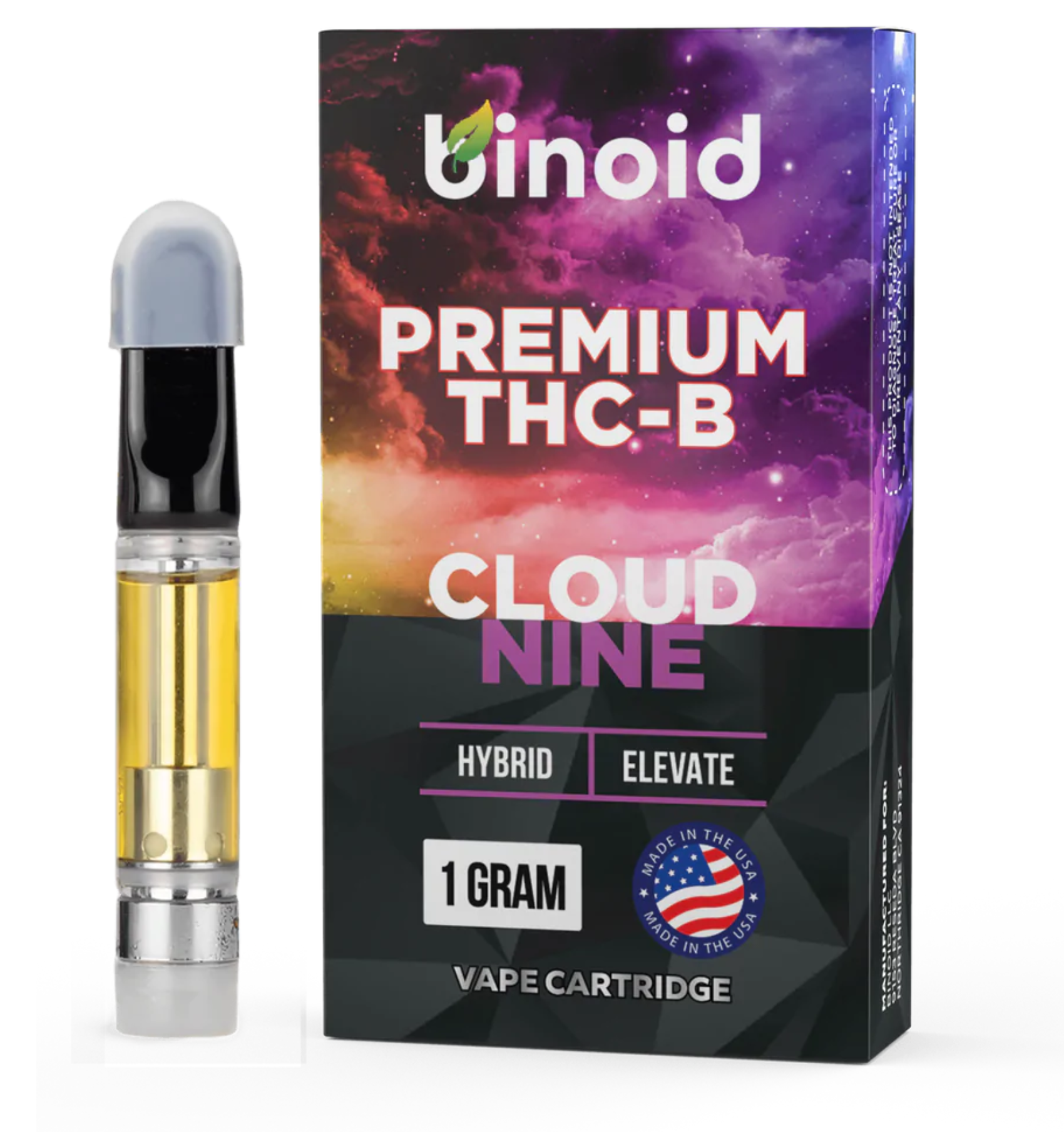 Binoid CBD THC-B Vape Cartridges