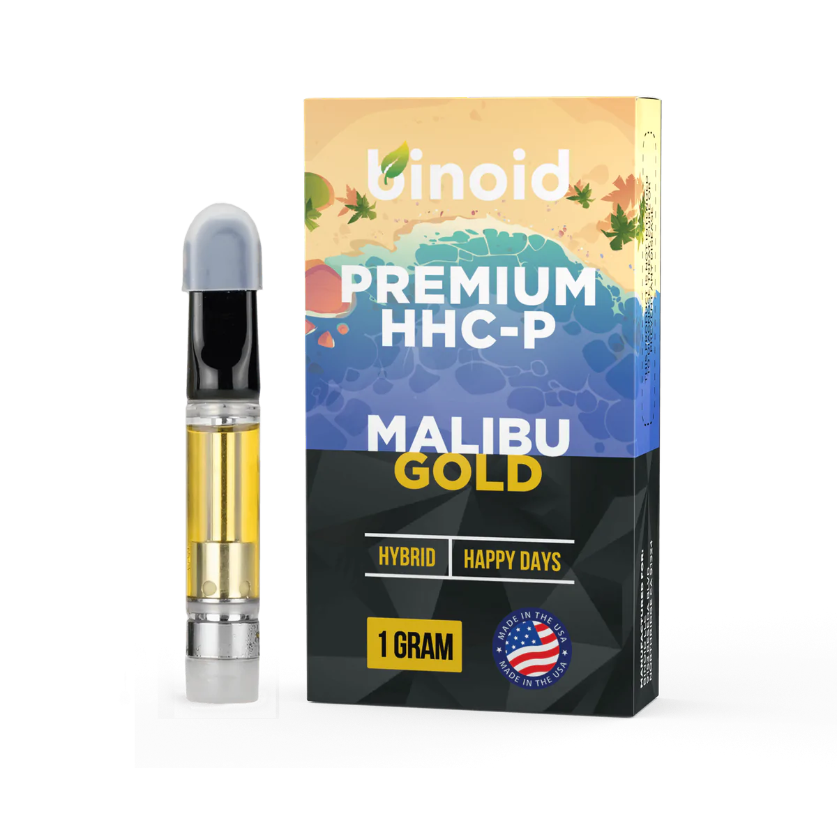 Binoid CBD HHC-P Vape Cartridge – Malibu Gold