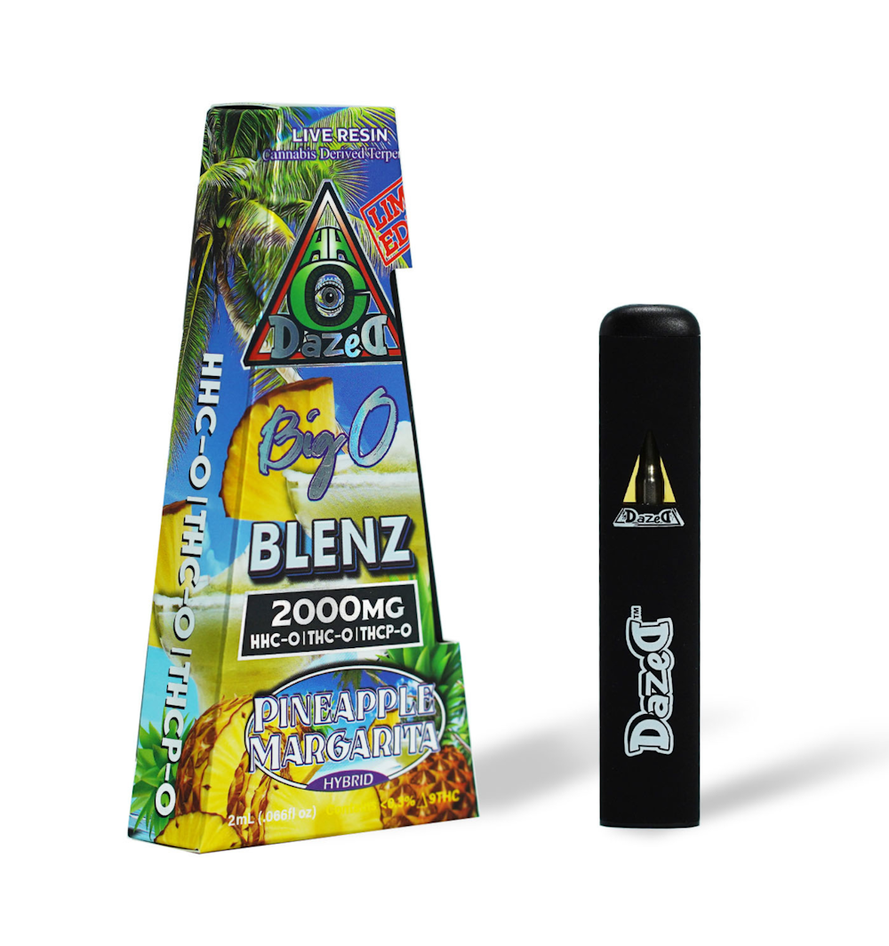 DazeD8 DazeD8 Pineapple Margarita HHCO + THCO + THCPO Live Resin