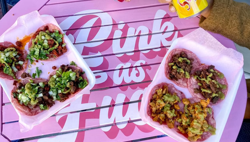 Herb Plated: Tacos With Attitude From Pink Taco