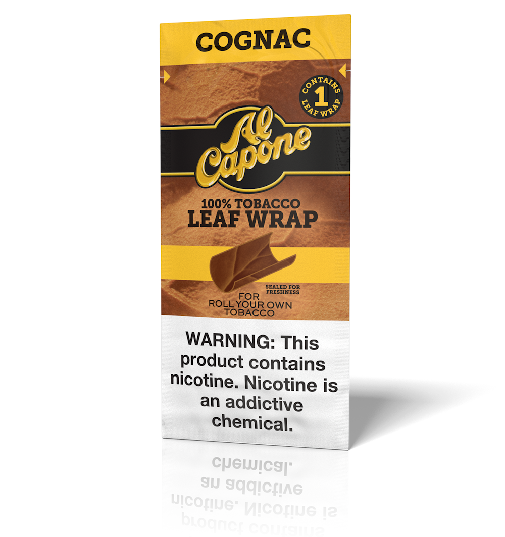 Al Capone … My Way Al Capone Cognac Leaf Wrap