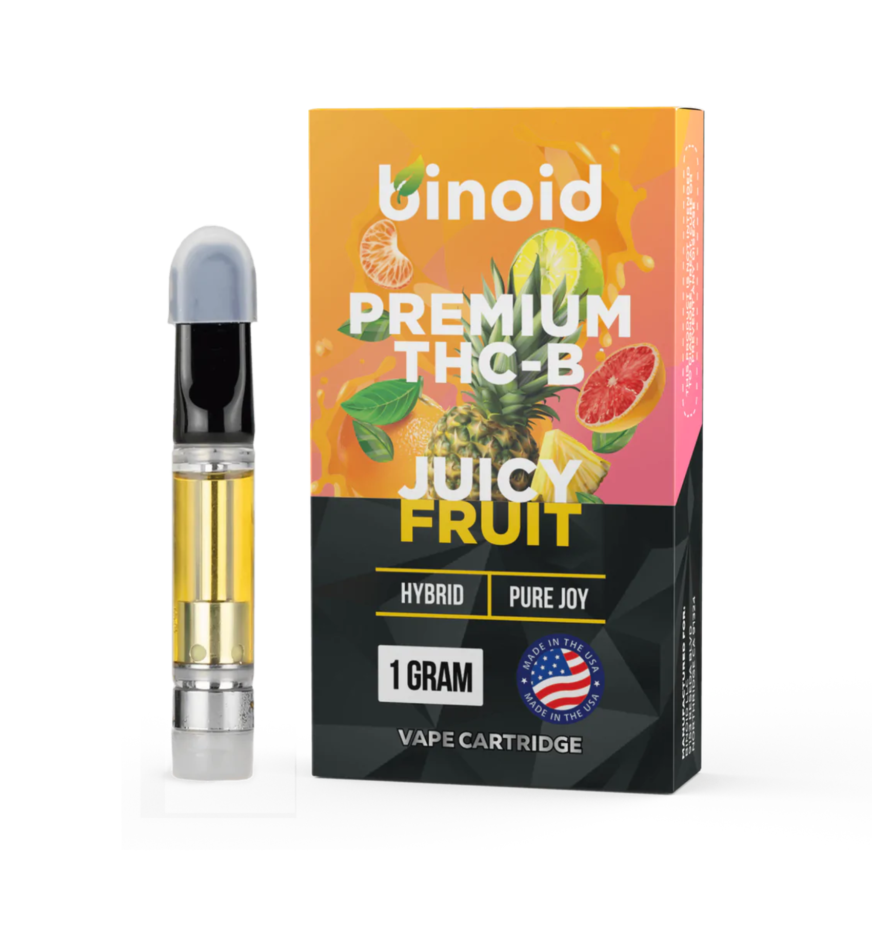 Binoid CBD THC-B Vape Cartridge – Juicy Fruit