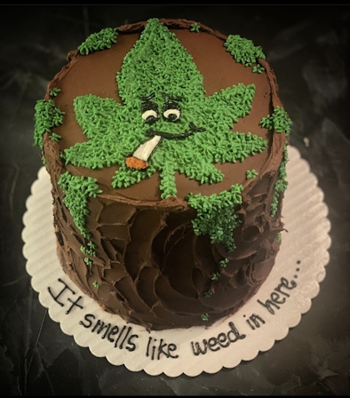 High Culture: Polly Cooks’ Cakes Combine Personality, Humor, & Cannabis Culture
