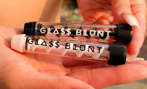 Upgrade Your Sessions With The Clean, Clear, & Compact Glass Blunt