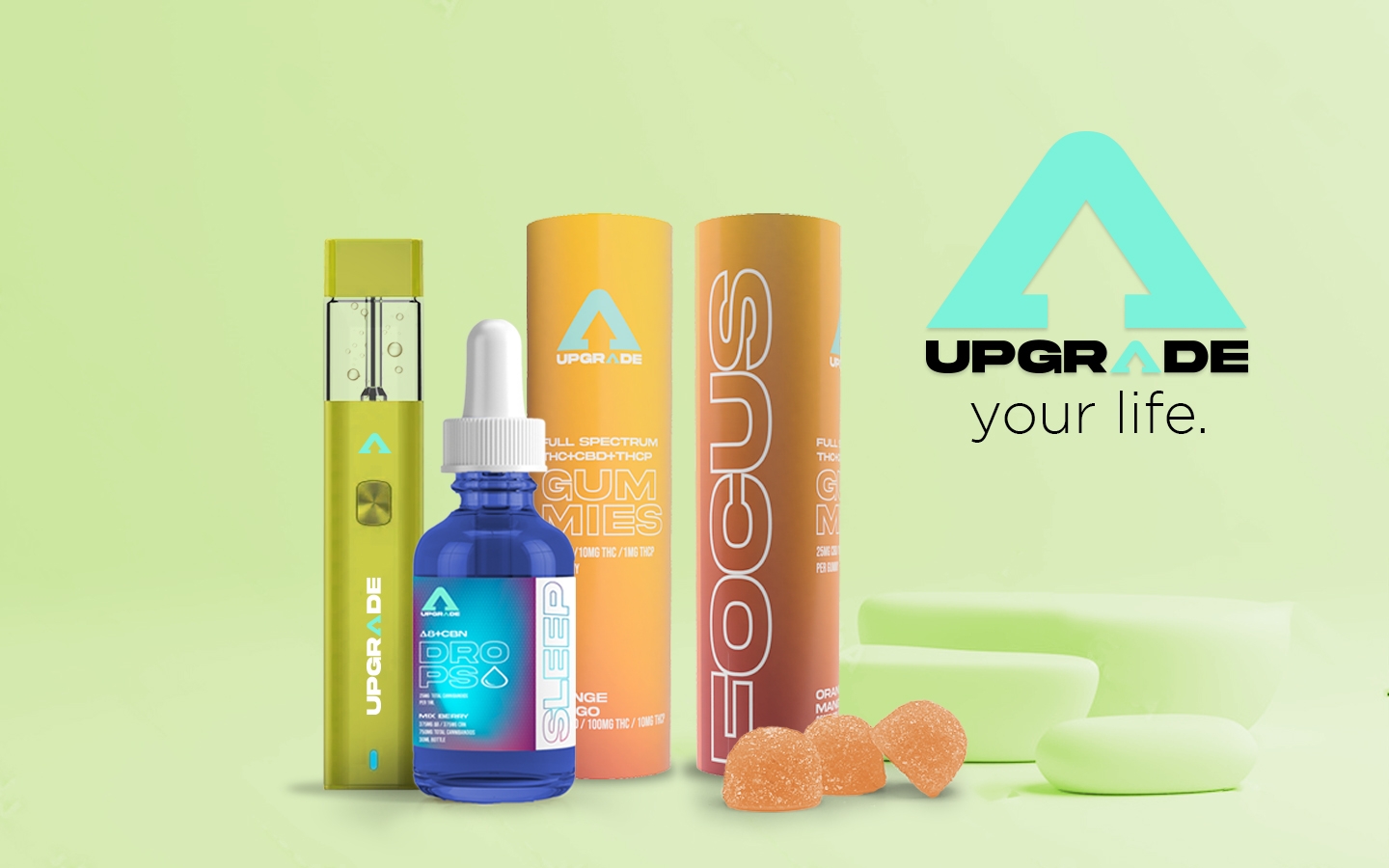 Experience The Entourage Effect With UPGRADE’s Superior Cannabinoid Blends