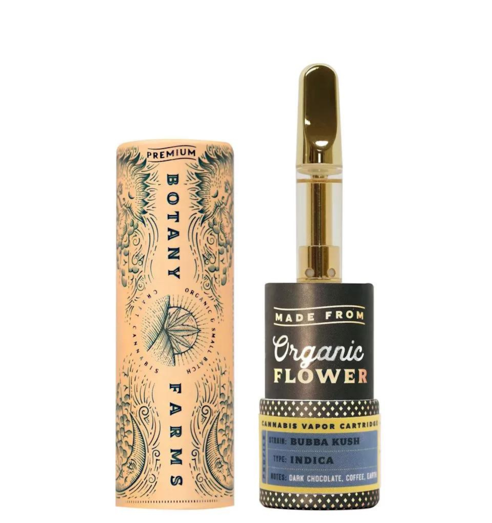Botany Farms HHC Vape Cartridge Bubba Kush