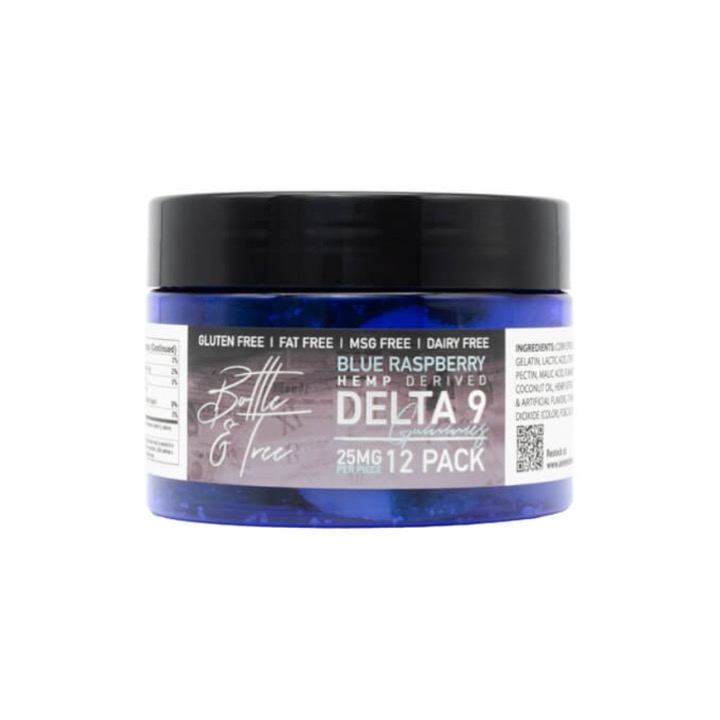 Delta-9 THC Gummies - Blue Raspberry