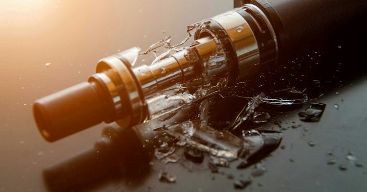 broken vape cart