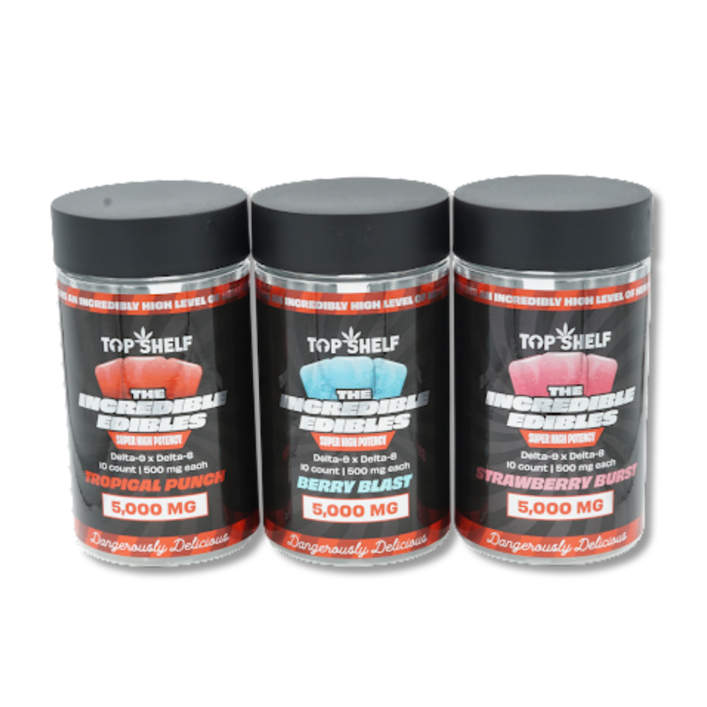 Top Shelf Hemp Co. Incredible Edibles