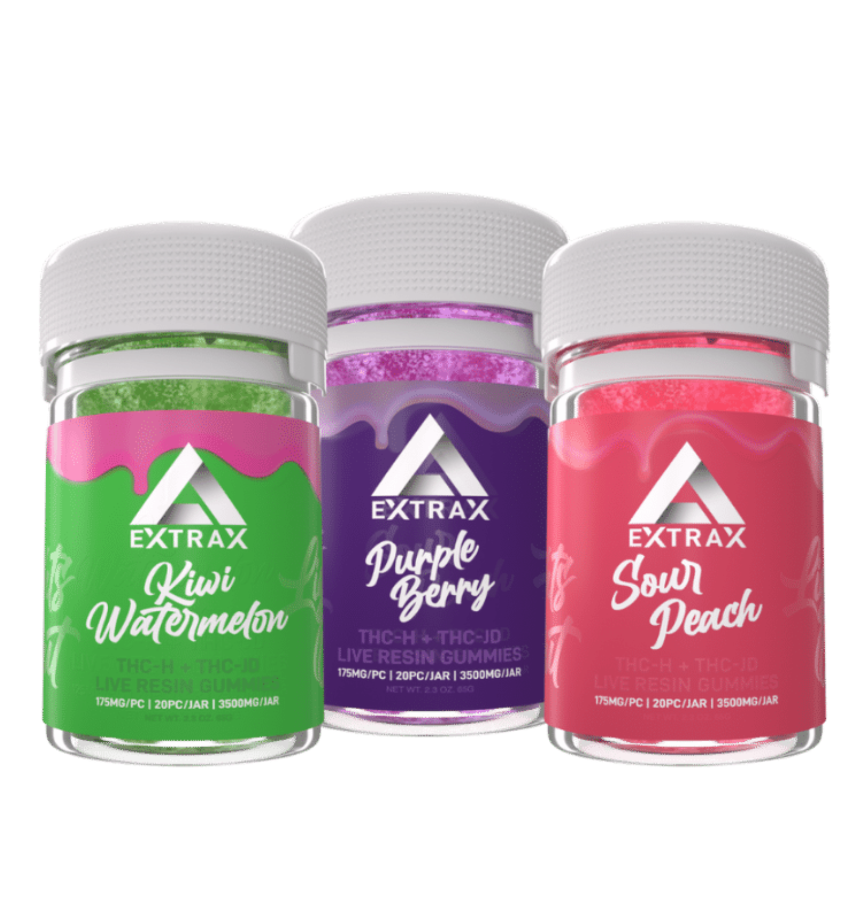 Lights Out THCh THCjd Live Resin Gummy Bundle