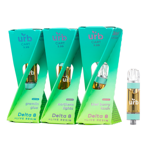 URB Delta 8 Live Resin Cartridge