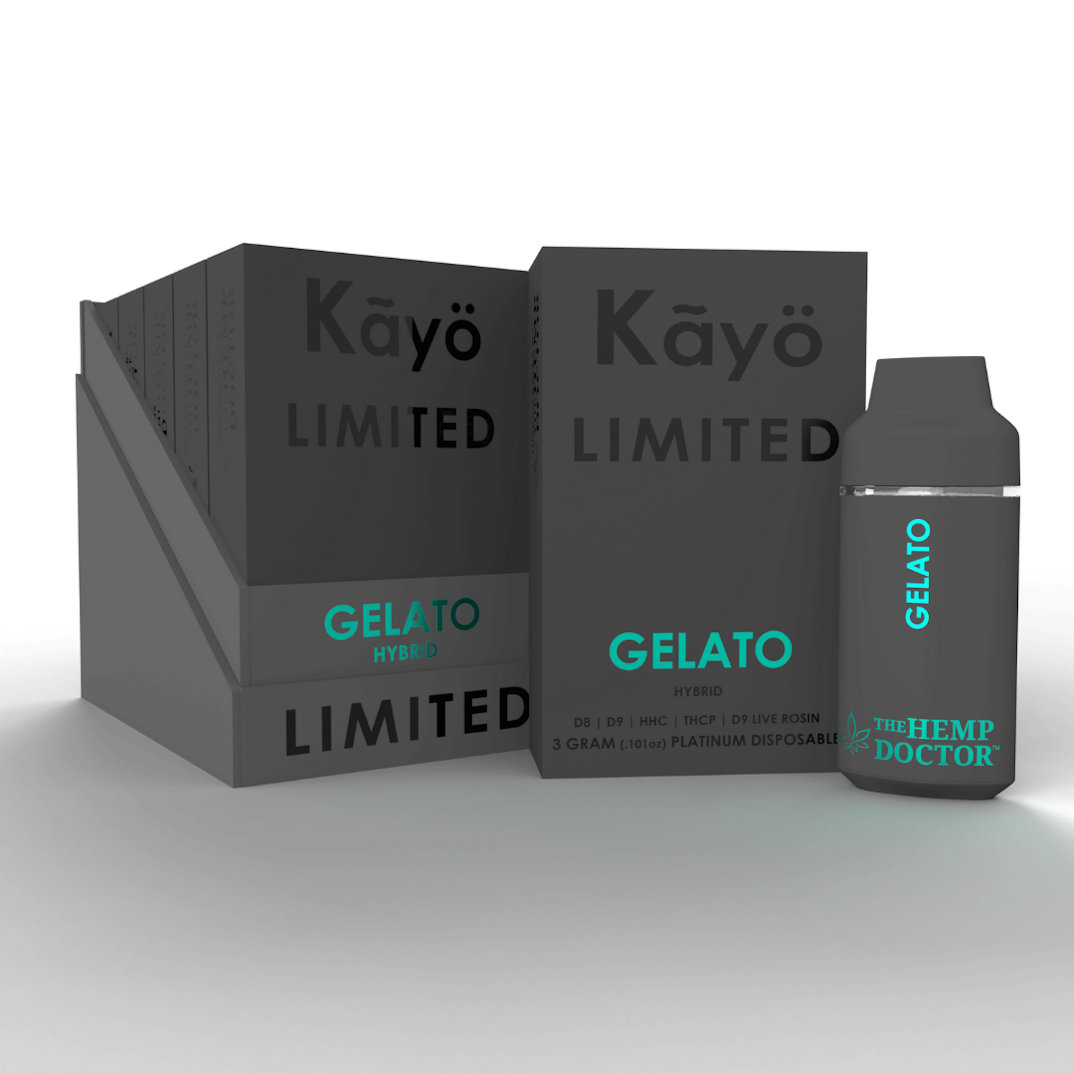 Disposable Text The Hemp Doctor Kayo 3g Disposable Vapes