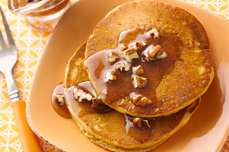 Pumpkin Spice Canna Pancakes