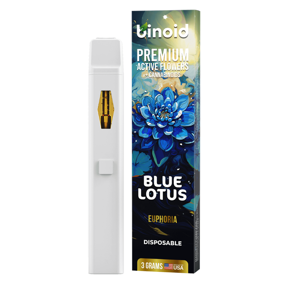 Binoid CBD Blue Lotus 3 Gram Disposable