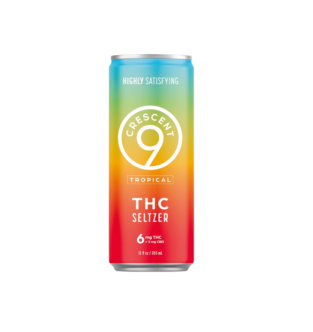 Crescent Canna Crescent 9 Tropical THC Seltzer