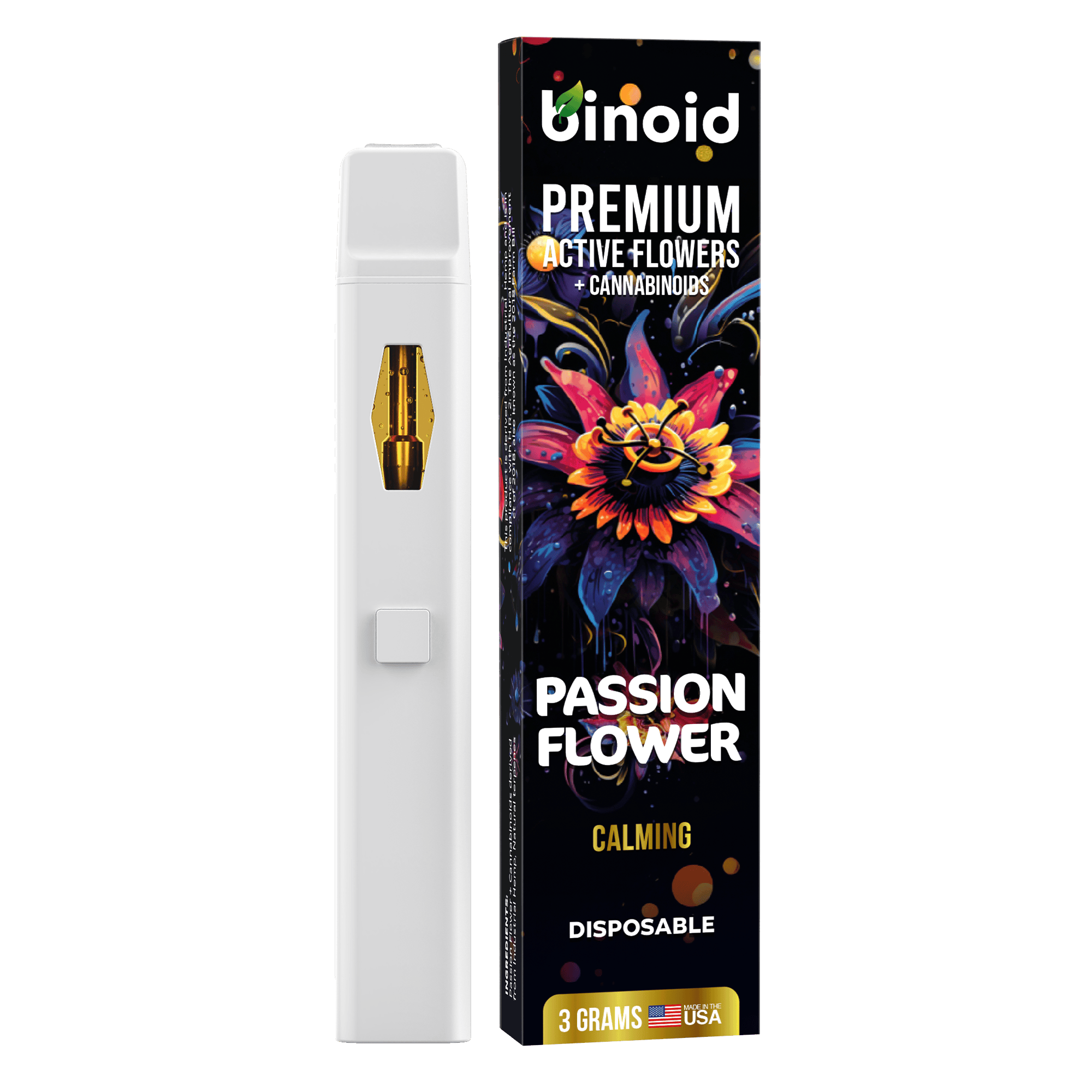 Binoid CBD Blue Lotus 3 Gram Disposable | Herb Binoid CBD Blue Lotus 3 Gram Disposable | Herb