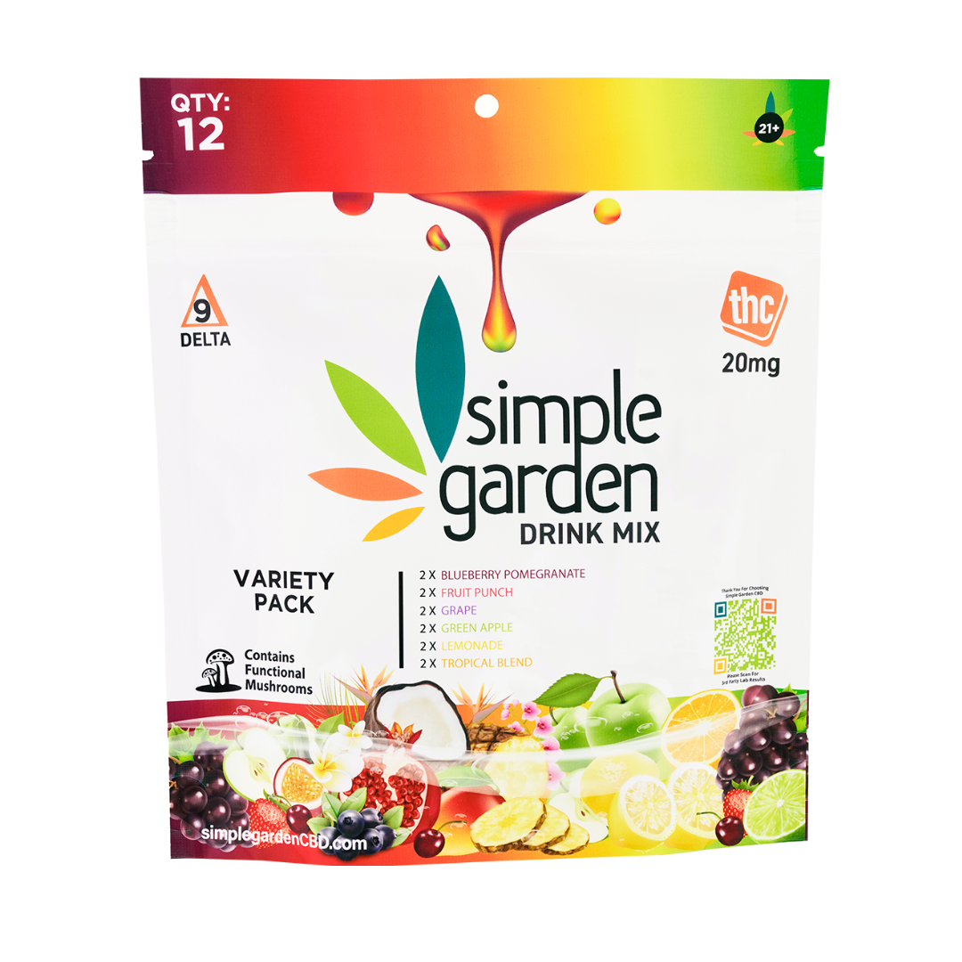 Delta 9 THC Drink Mix Variety Pack