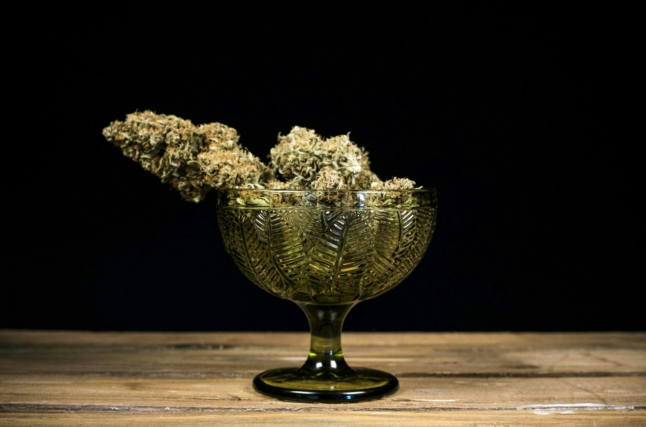 Gelato cannabis flower displaying rich coloration and trichome coverage