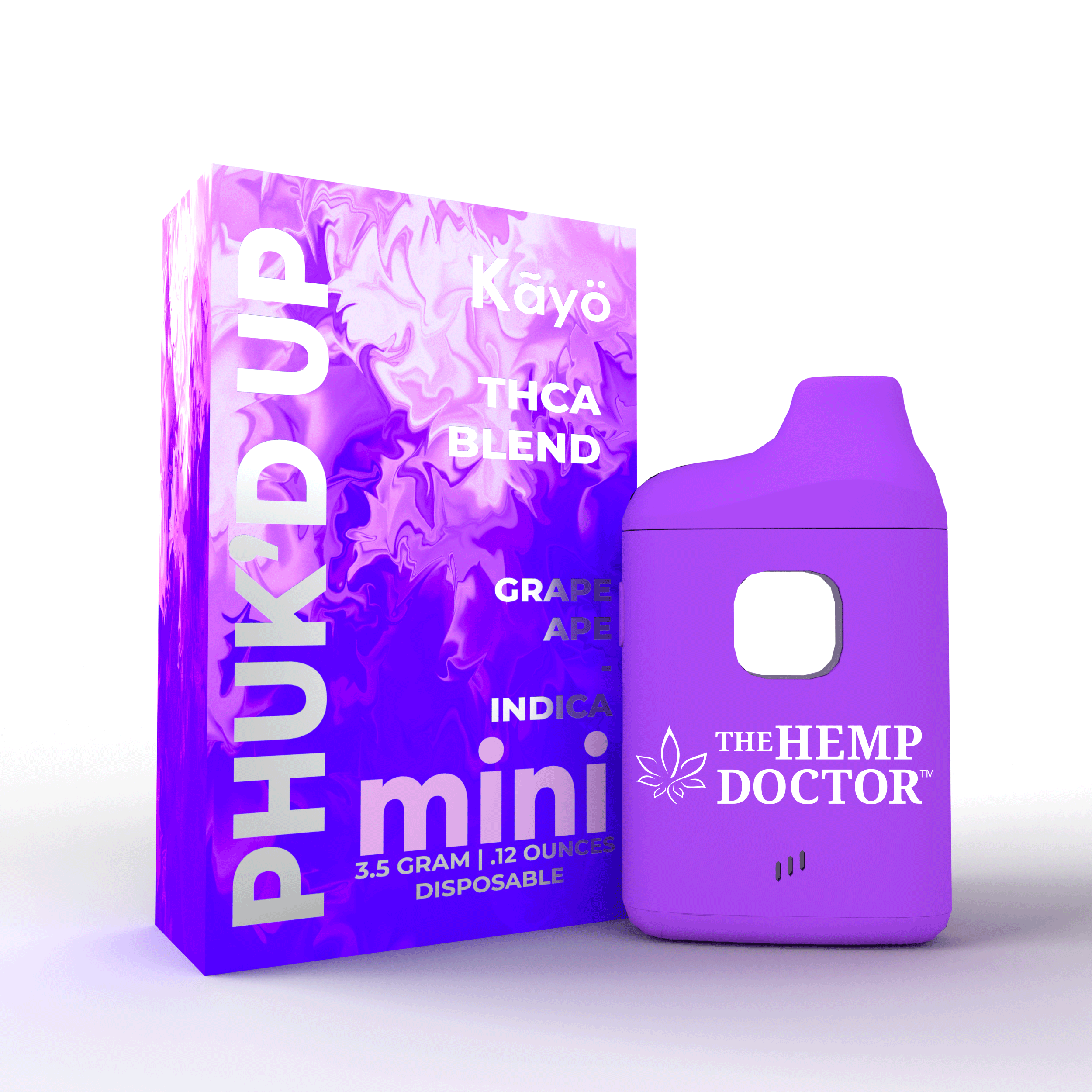 The Hemp Doctor Kayo Phuk’d Up 3.5 Mini THCA Disposable Vapes