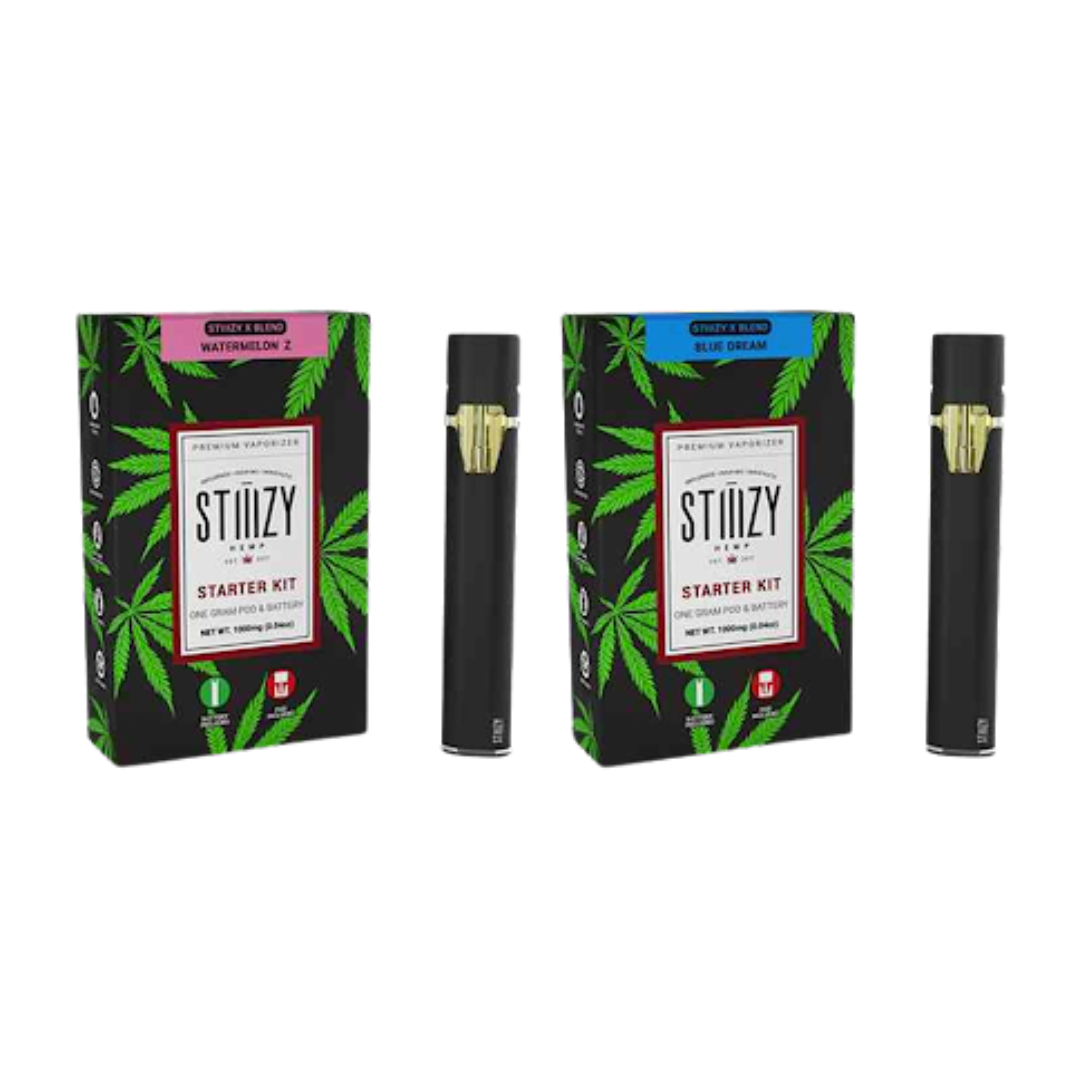 The Green Dragon CBD Stiiizy – X-Blend Starter Kit – 1G Pod + Battery ...