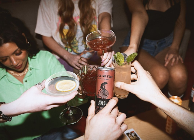 Win A Year’s Worth Of THC Seltzers With Cycling Frog’s Dry January Giveaway