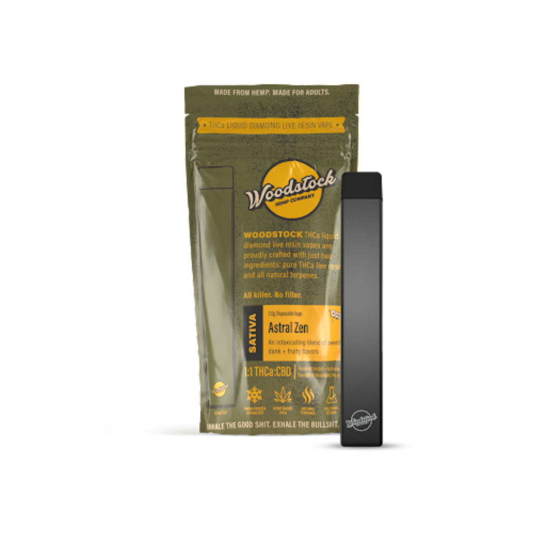 Disposable Text Wildwood Cannabis Co. 2.0g CBD Live Resin Disposable Vape