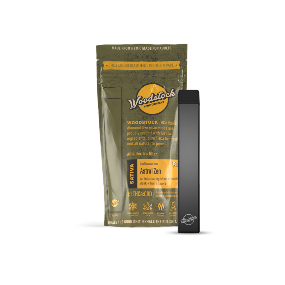 Wildwood Cannabis Co. 2.0g THCa Liquid Diamond Live Resin Disposable Vape |  Herb