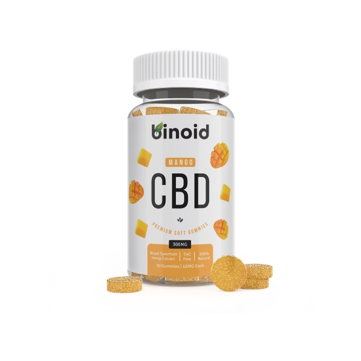 CBD Mango Fruit Gummies 300mg