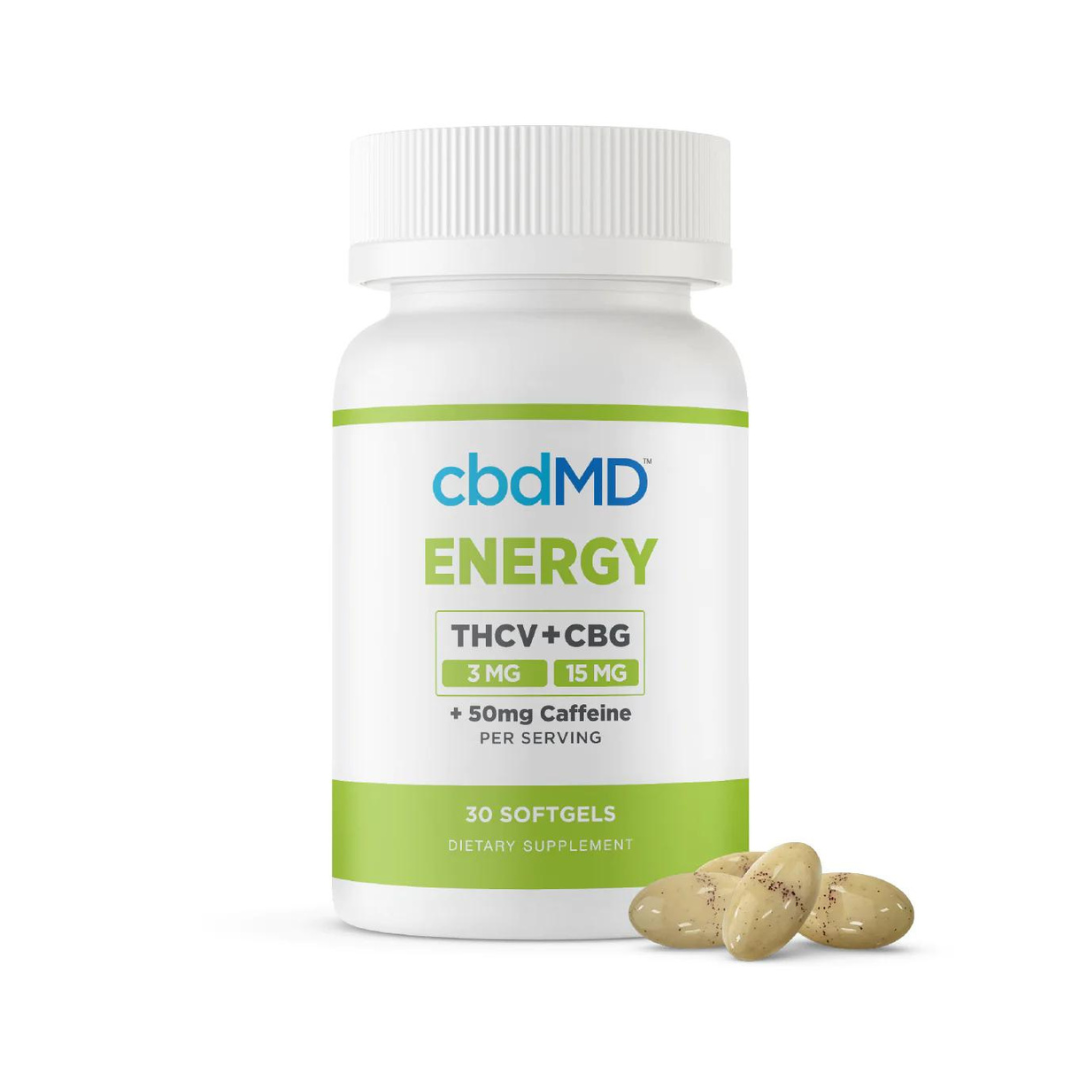 THCV + CBG Energy Softgels