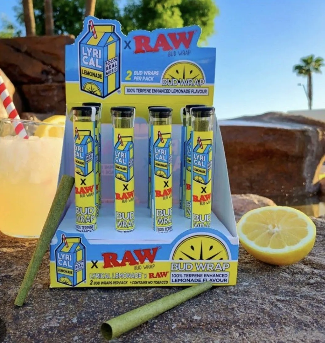 Herbworthy: RAW Lyrical Lemonade Terp Infused Bud Wraps From ESD