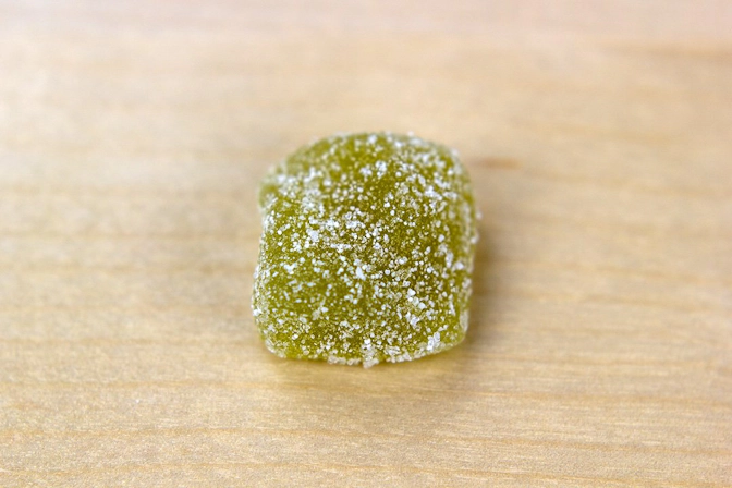 green gummy