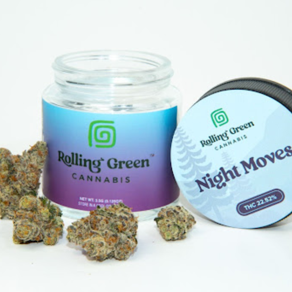 Night Moves 3.5g – Rolling Green