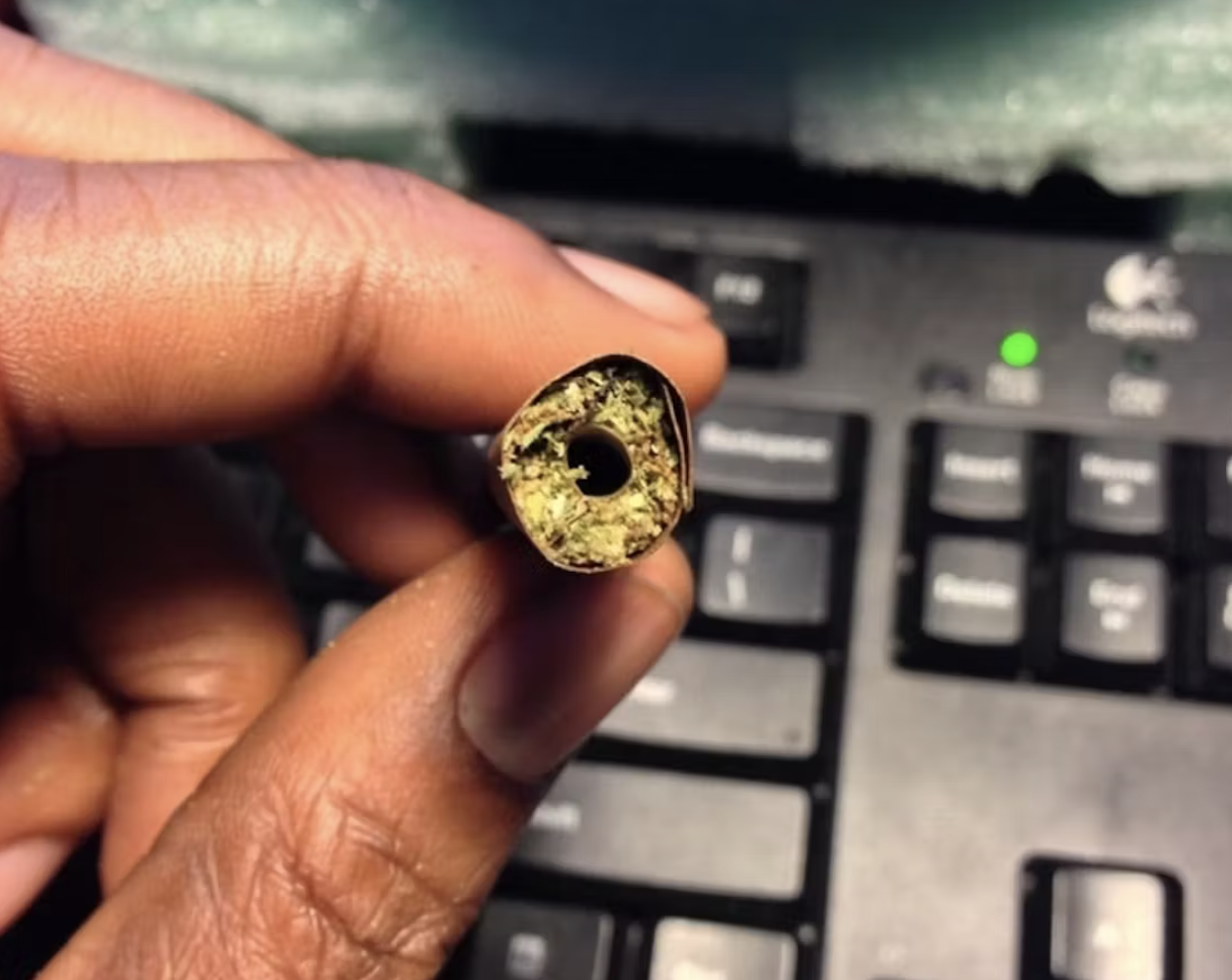 How To Roll A Vortex Blunt And A Fronto Leaf Blunt