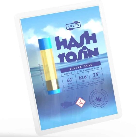 Hash Rosin Vape Cartridge